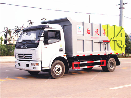 國五東風(fēng)凱普特掛桶對接式垃圾車 國五東風(fēng)凱普特掛桶對接式垃圾車