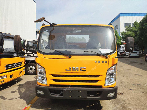 江鈴凱銳一拖二平板清障車