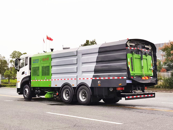 東風天龍后雙橋22方洗掃車