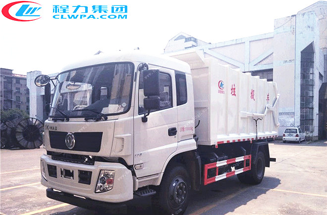 東風專用底盤對接式垃圾車