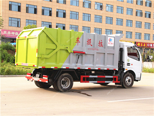 國五東風(fēng)凱普特掛桶對接式垃圾車 國五東風(fēng)凱普特掛桶對接式垃圾車