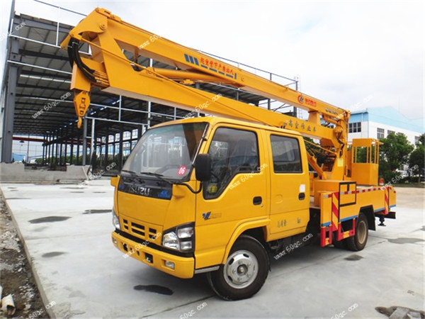 慶鈴五十鈴雙排16米高空作業車